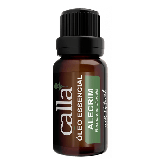 Óleo Essencial - Alecrim (QT cineol) - 10ml - Calla Cosméticos