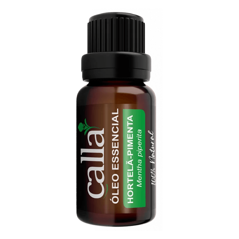 Óleo Essencial - Hortelã-Pimenta - 10ml - Calla Cosméticos